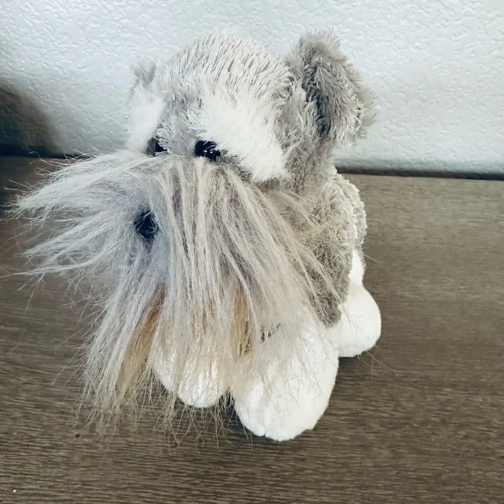 Plush Schnauzer Dog Ganz Stuffed Animal Toy